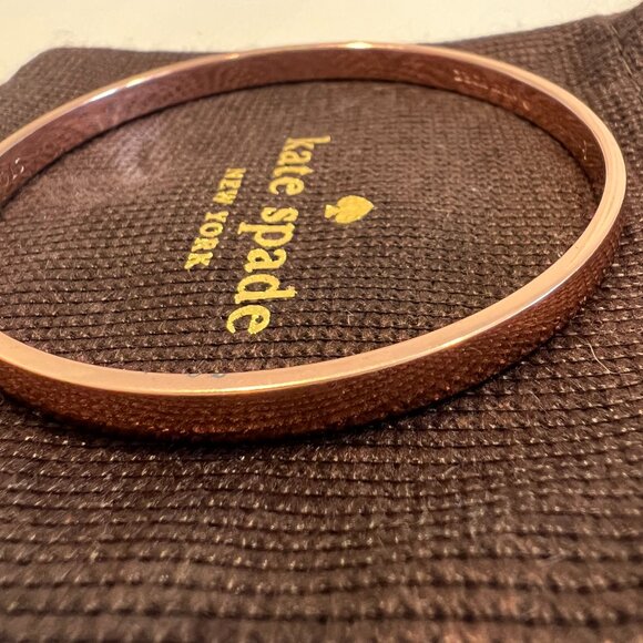 Kate Spade Stop And Smell The Roses Idiom Bangle - Picture 7 of 12